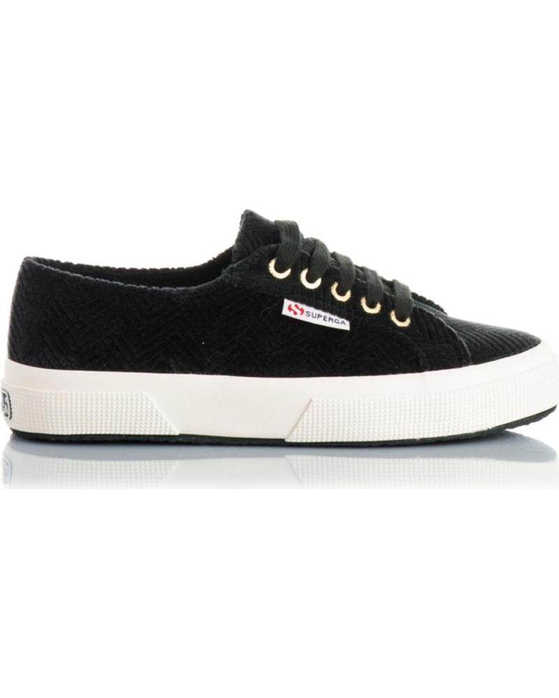 Zapatillas deporte de Mujer SUPERGA 2750 TERCIOPELO VERDE OSCURO