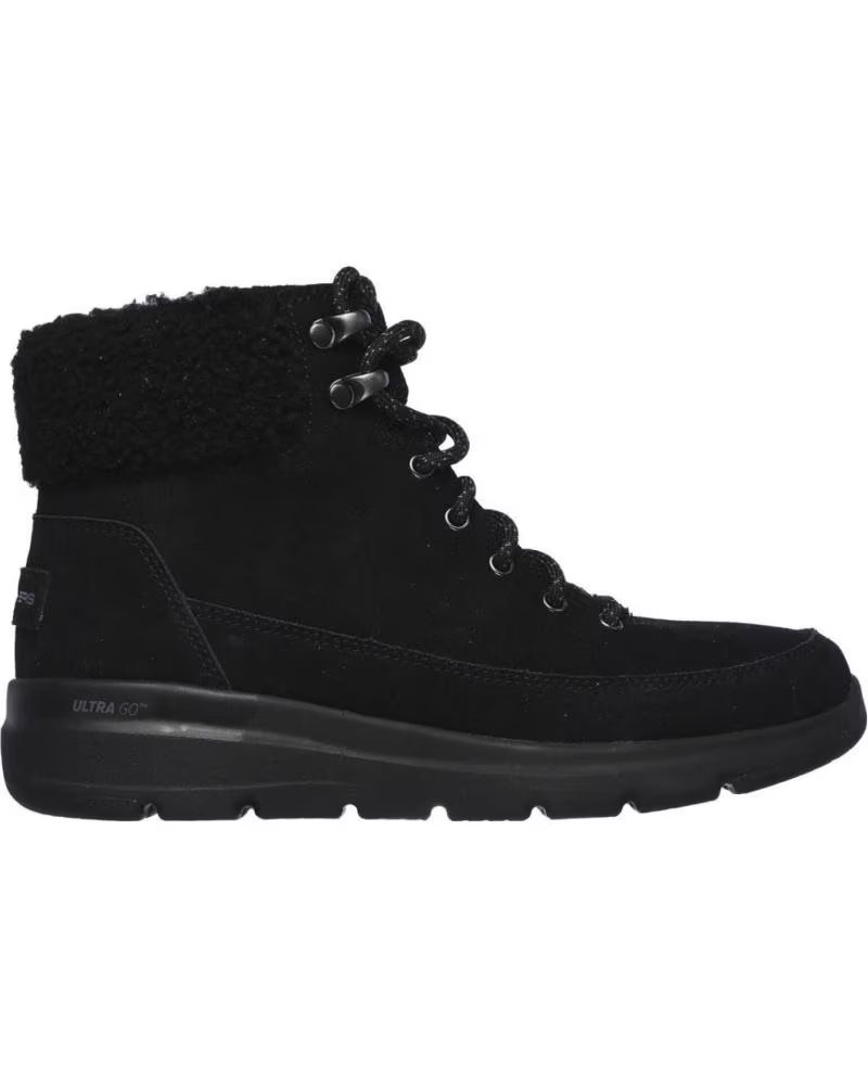 Botas de Mujer Skechers Glacial Ultra Woodlands Negro
