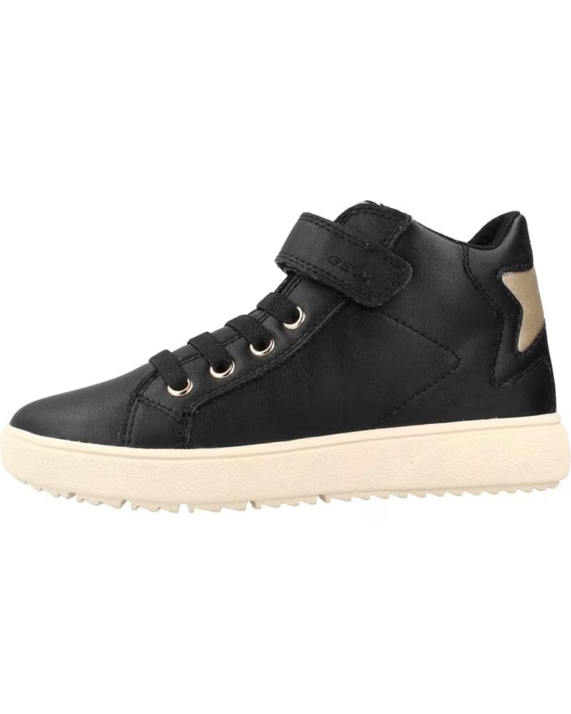 Geox Zapatillas Niña Modelo J36HUE 054AJ Color Negro C9999