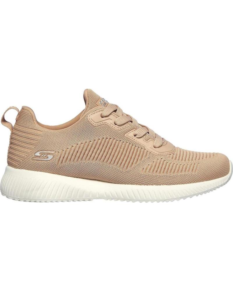 Zapatillas deporte de Mujer SKECHERS BOBS SPORT SQUAD-TOUGH TALK NUDE BEIG