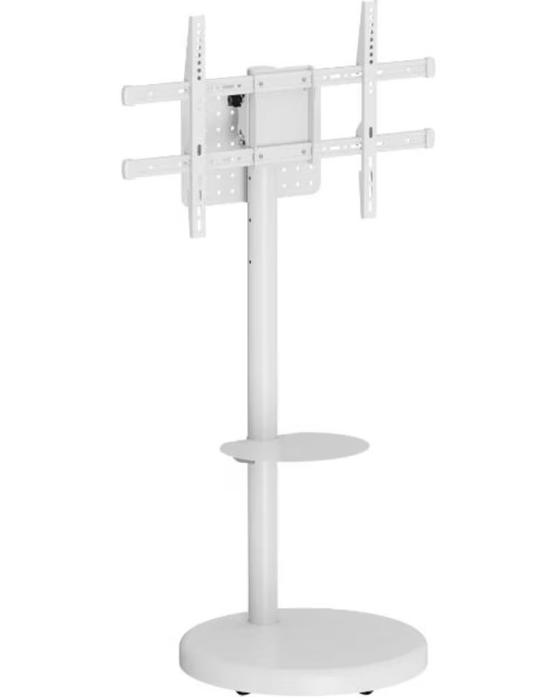 EWENT EW1550 SOPORTE MOVIL SUELO PARA TV HASTA 86 PULGADAS VESA 600X400MM 50KG BLANCO