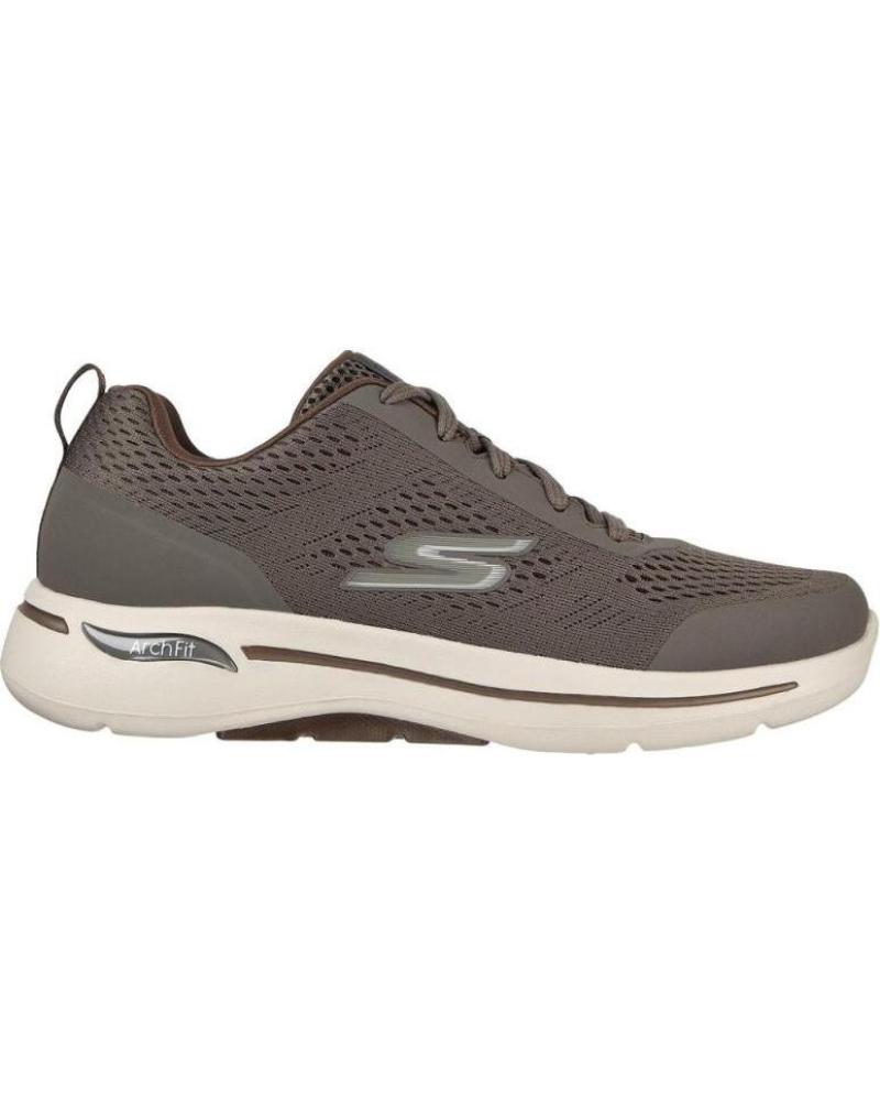 Zapatillas deporte de Hombre SKECHERS GO WALK ARCH FIT IDYLLIC TAUPE