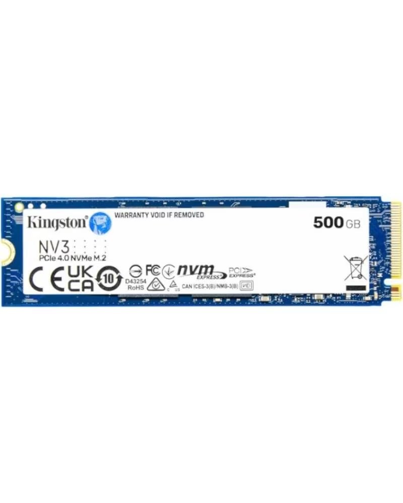 Disco Ssd Kingston NV3 500GB M2 2280 Pcie GEN4 Nvme SNV3S/500G