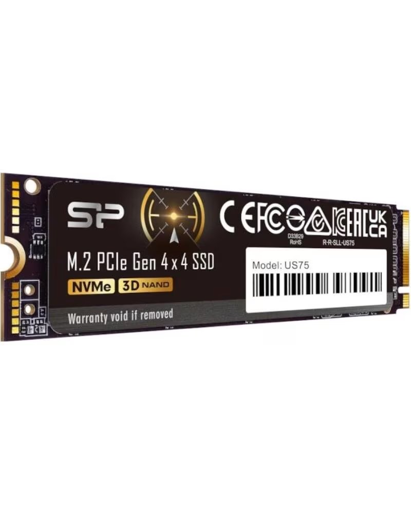 Silicon Power Ssd US75 2TB Nvme Pcie Gen 4X4 7000 Mb/s SP02KGBP44US7505