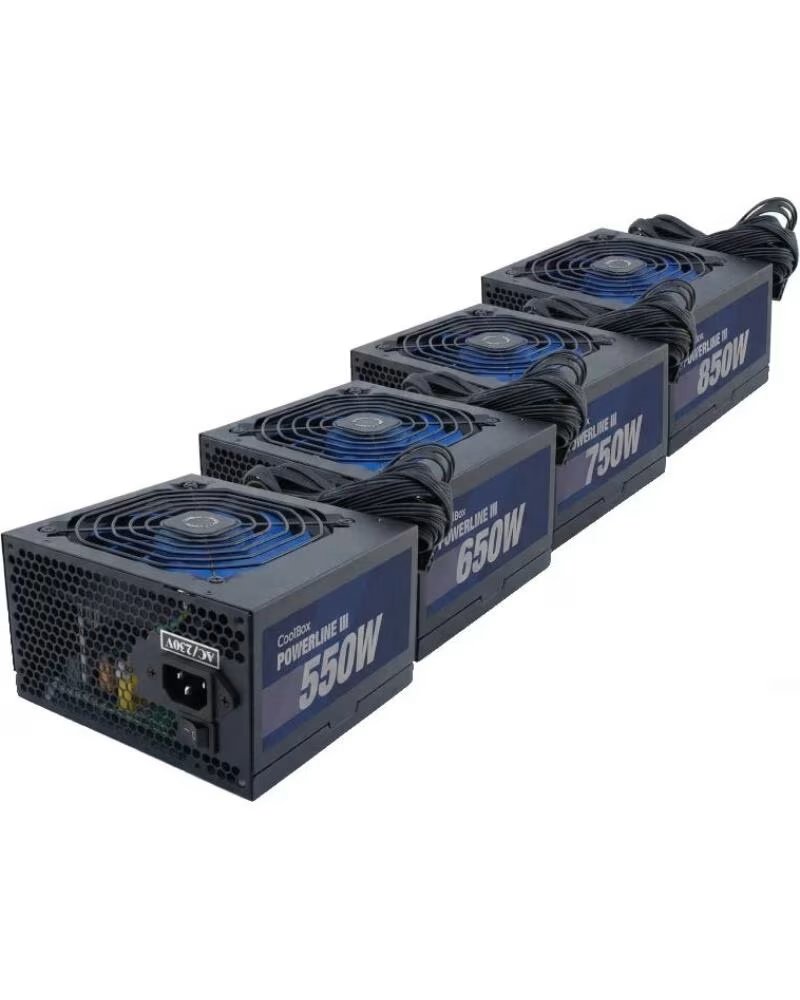 Coolbox Pack Fuentes de Alimentaciã"n Powerline Iii 550W 650W 750W 850W