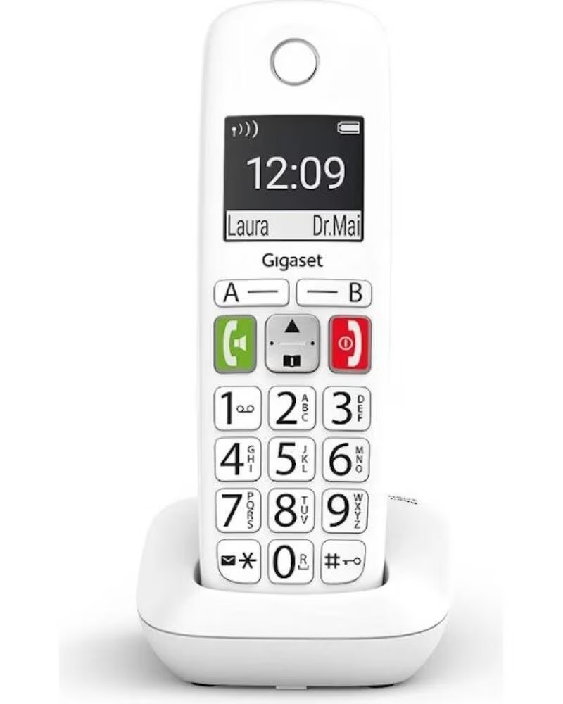 GIGASET E290 TELÉFONO FIJO INALÁMBRICO DECT TECLAS GRANDES