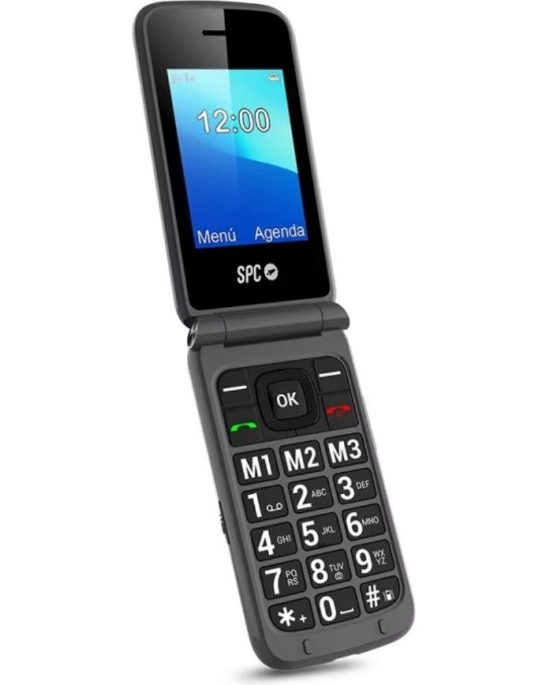 SPC 2326T STELLA 2 TELÉFONO MÓVIL TAPA DUAL SIM 2,4 PULGADAS BLUETOOTH BOTÓN SOS