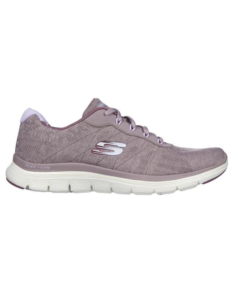 Zapatillas deporte de Mujer SKECHERS FLEX APPEAL- 4 FRESH MOVE MALVA