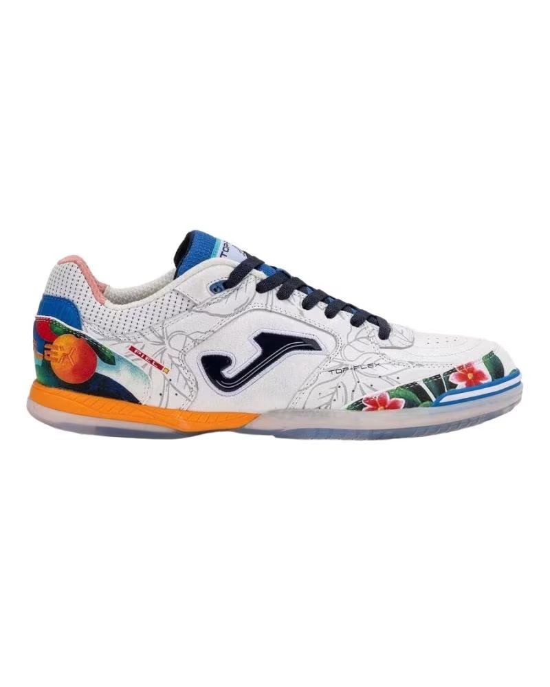 Joma Zapatillas Fútbol Sala Lucão Top Flex 26 Blanco Rojo y Verde TOPW2628IN