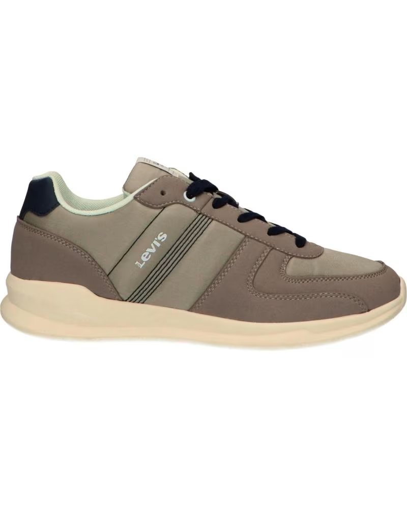 Zapatillas Deporte de Hombre Levis Brea Light Grey