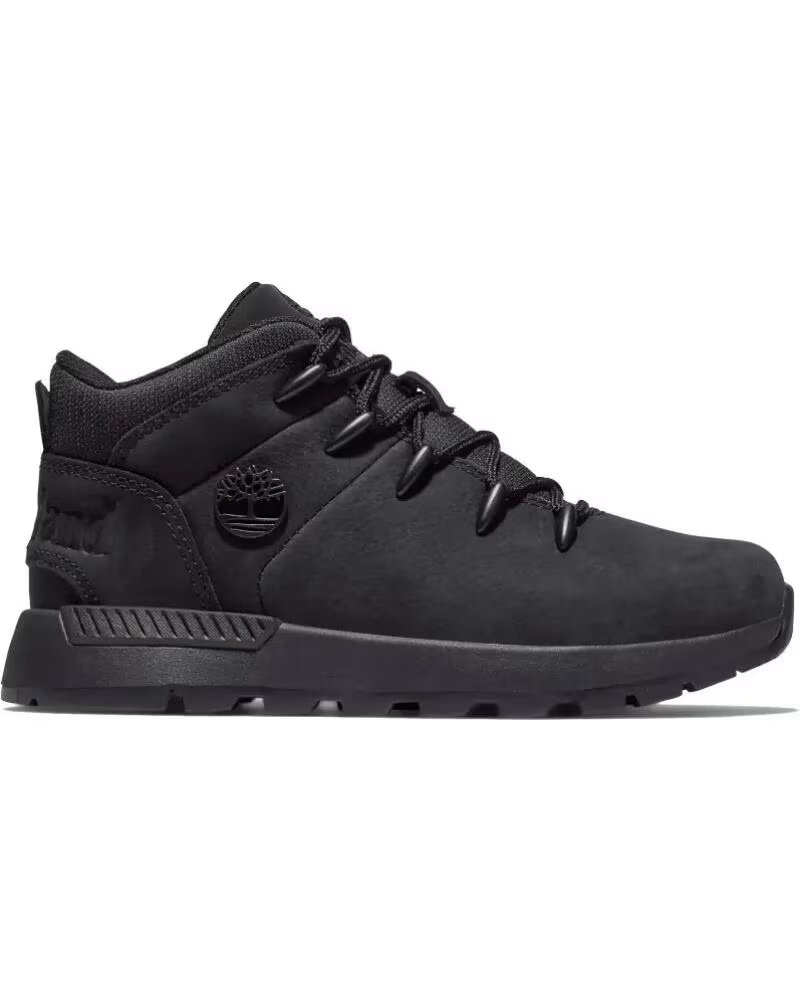 Timberland Sprint Trekker Zapatillas de Piel de Media Caña con Cordones TB0A2GE80151 Negro