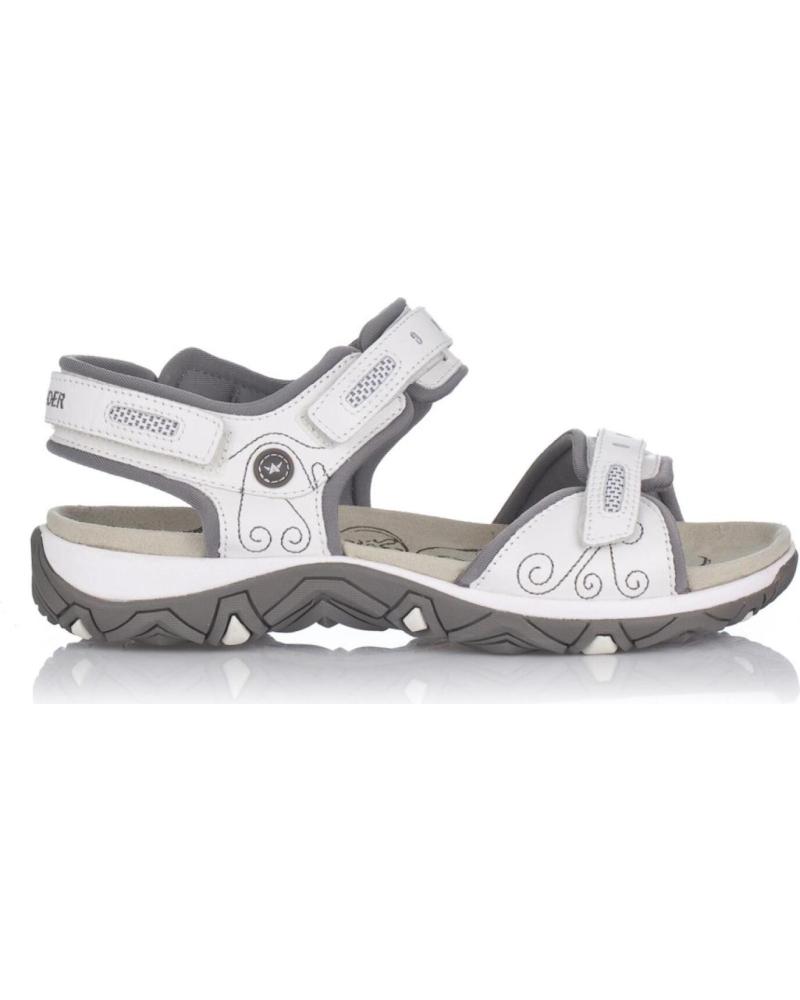 Sandalias de Mujer y Niña ALLROUNDER LAGOONA PIEL BLANCO BLANCO-KOMBI