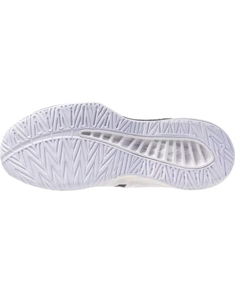 Mizuno Zapatillas Lightning Star Jr V1GD2603-83 Voleibol Junior Blanco