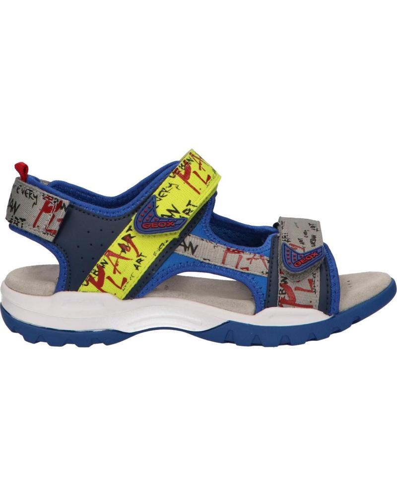 Sandalias de Niño GEOX J920RA 05415 J BOREALIS C4502 NAVY-FLUO