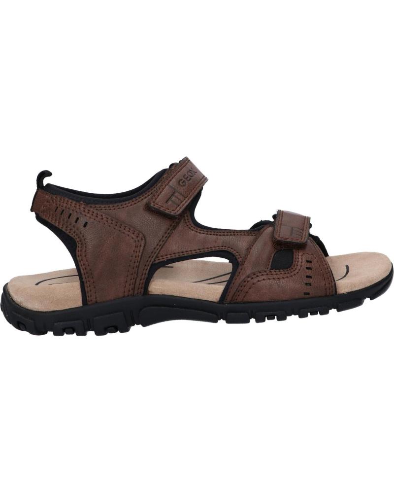 Sandalias de Hombre GEOX U4224A 000ME STRADA C6009 COFFEE