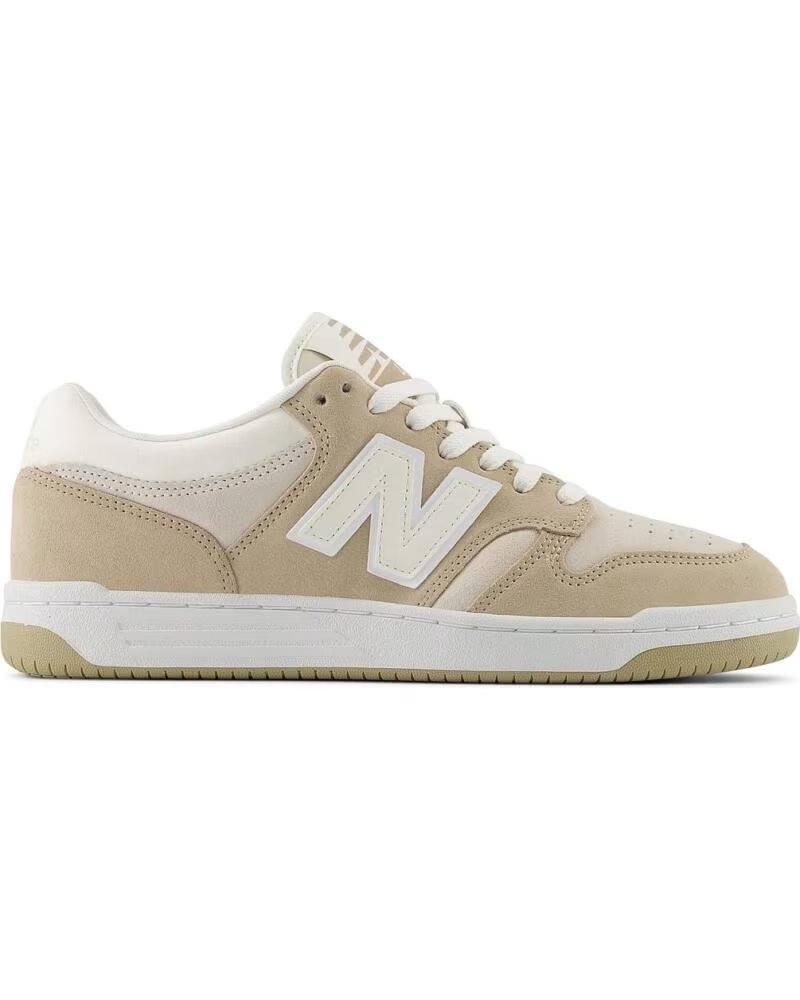 New Balance Zapatilla Suede D BB480LEA Beige