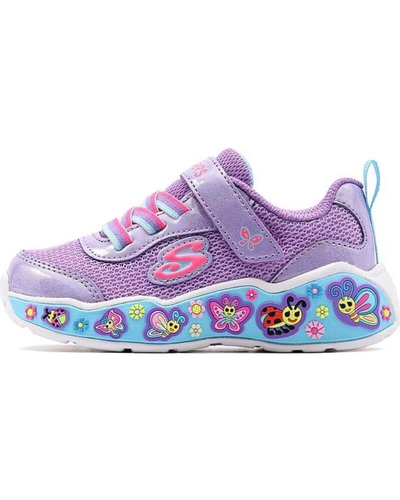 Skechers Zapatillas Fun Squad 303158N Prmt Purple Sparkle Synthetic-multi Trip