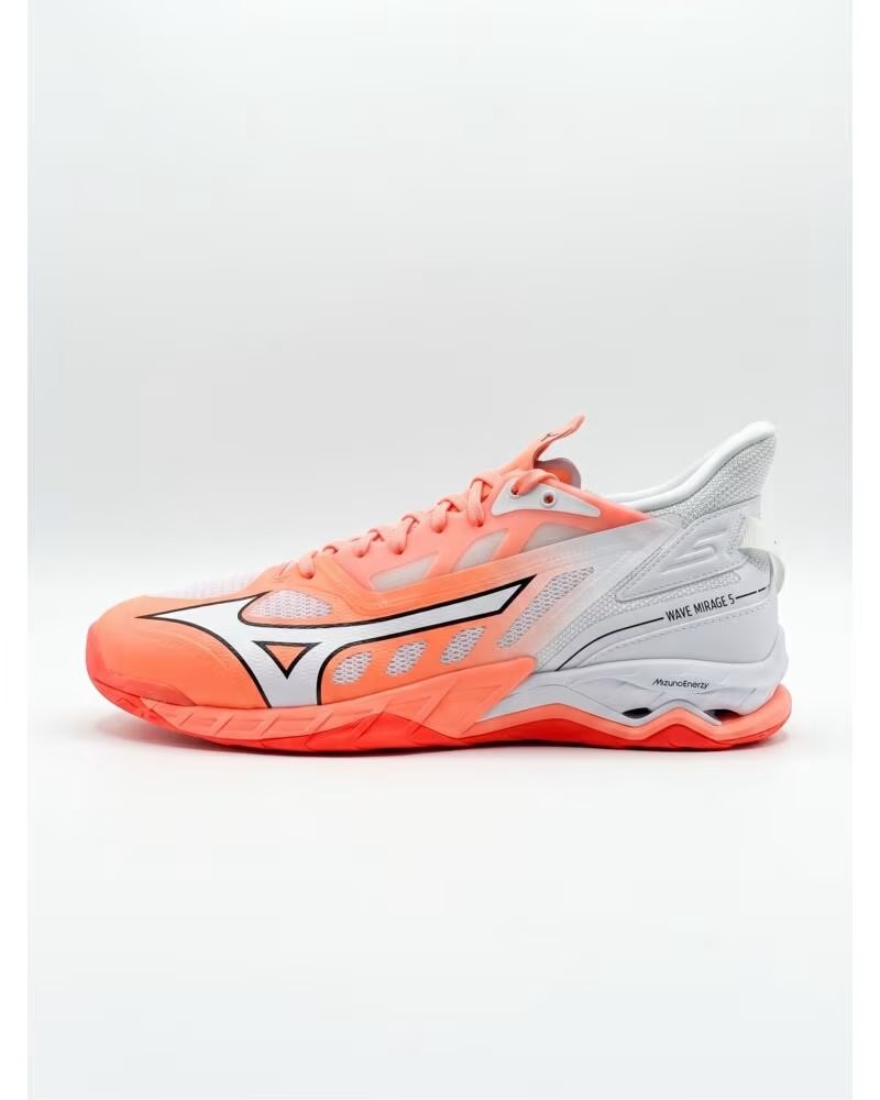 Mizuno Zapatillas Wave Mirage 5 Naranja y Blanco