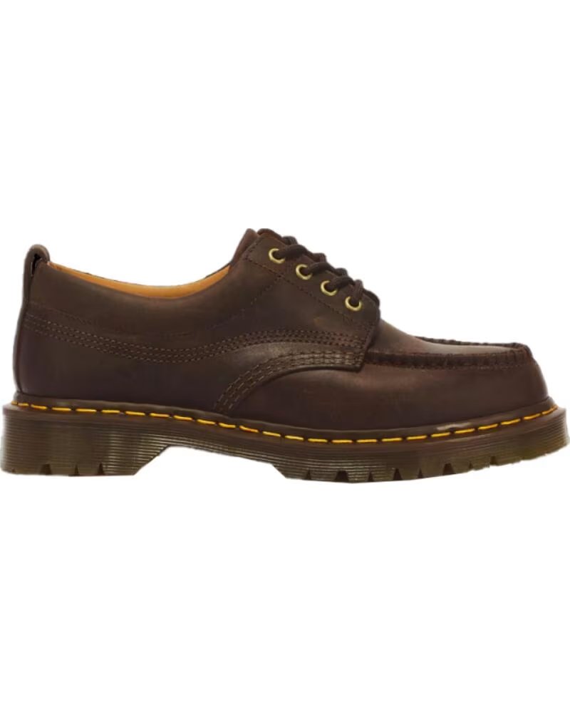 Dr Martens Lowel Zapatos Casuales de Hombre en Piel Marrón