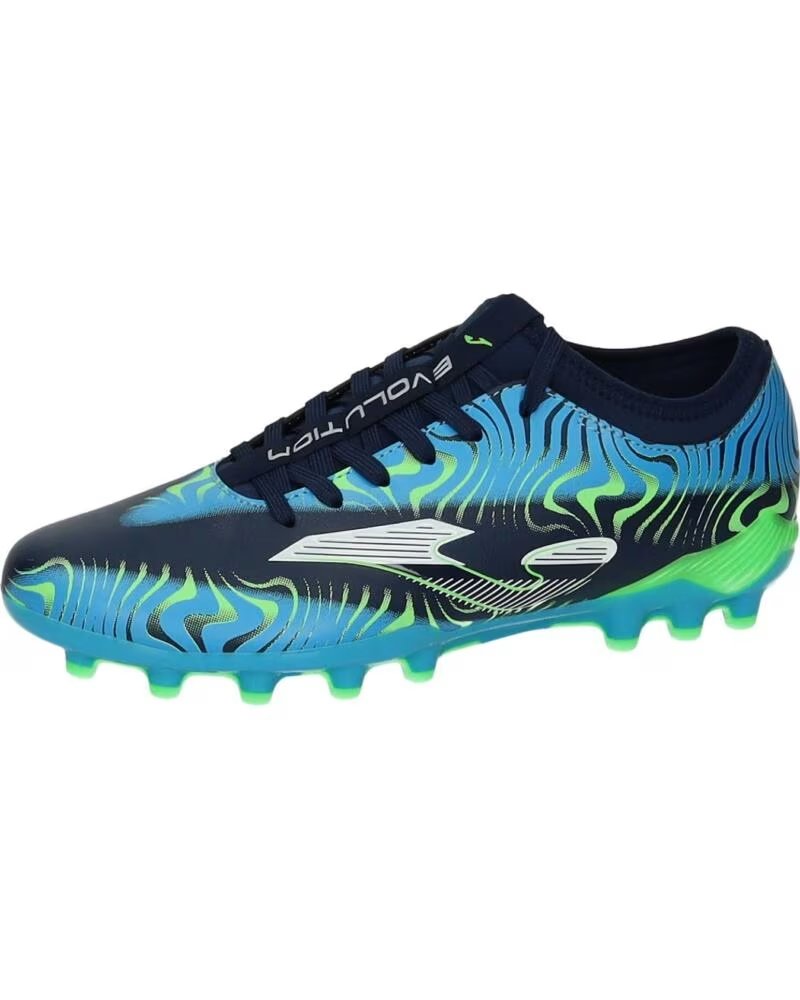 Joma EVOS2503AG Botas de Fútbol Evolution para Hombre Marino Azul