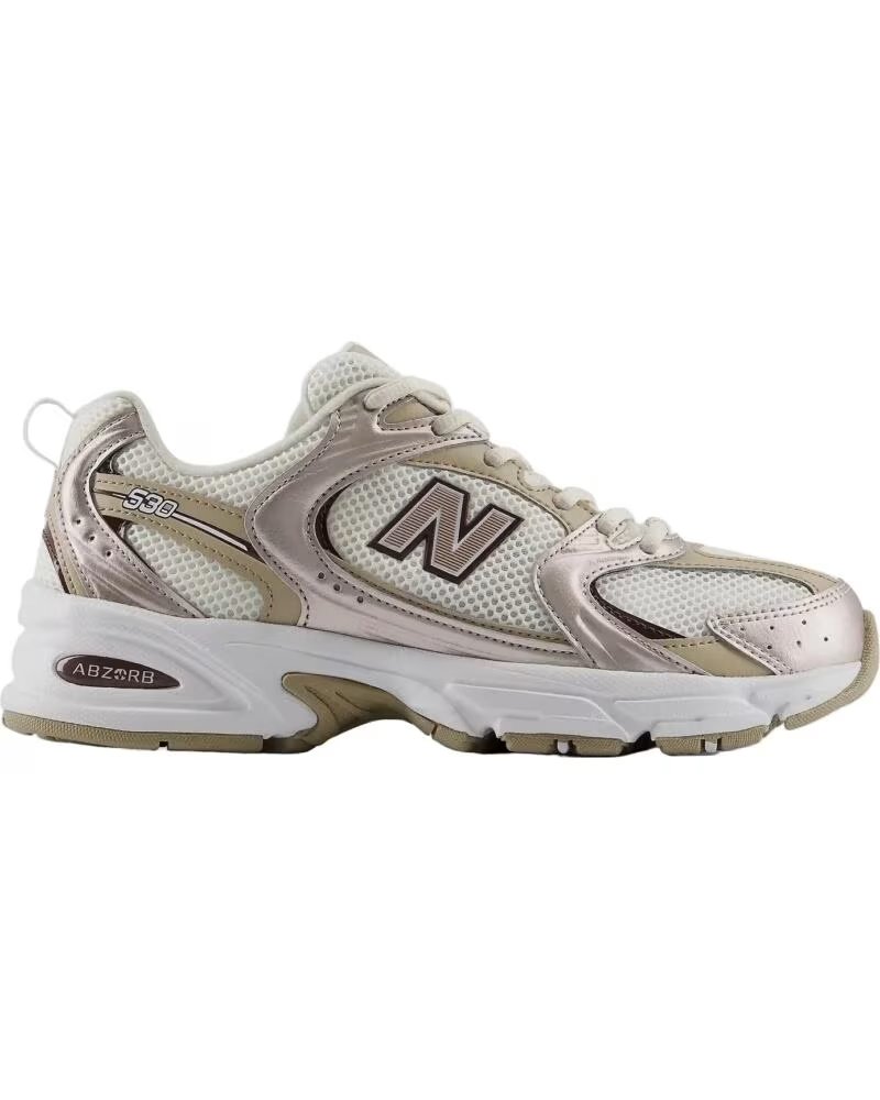 New Balance Zapatillas 530 U530SMG Marrón Blanco