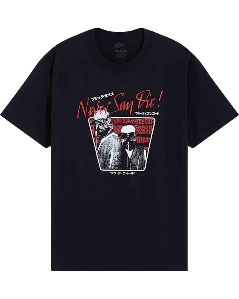 Vans Off The Wall Camiseta Black Sabbath Never Say Die VN00134ZBLK1