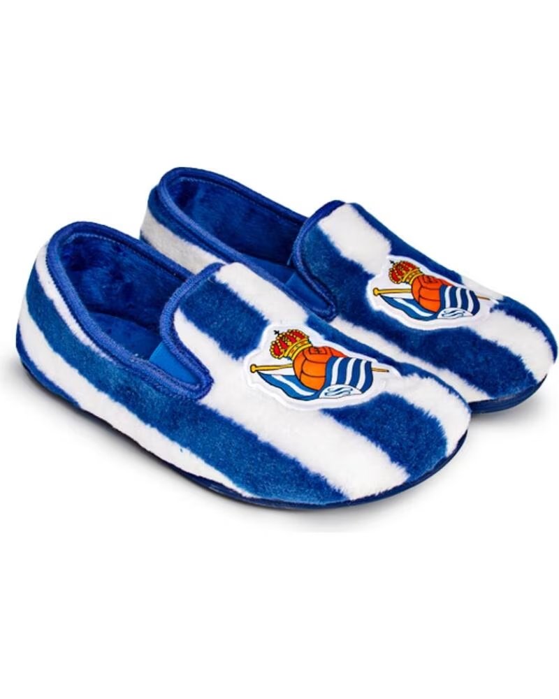 Marpen Zapatilla de Estar por Casa Real Sociedad Camping Azul-blanco