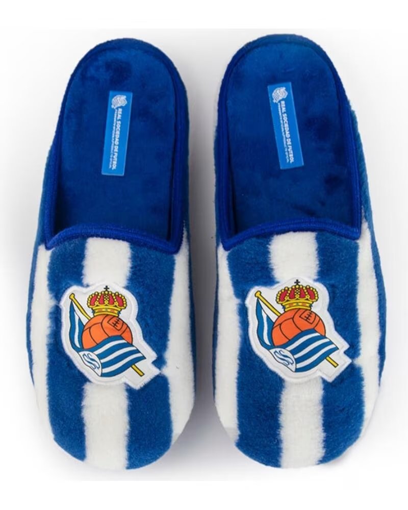 Marpen Zapatilla de Estar por Casa Real Sociedad Azul Blanco Azul-blanco