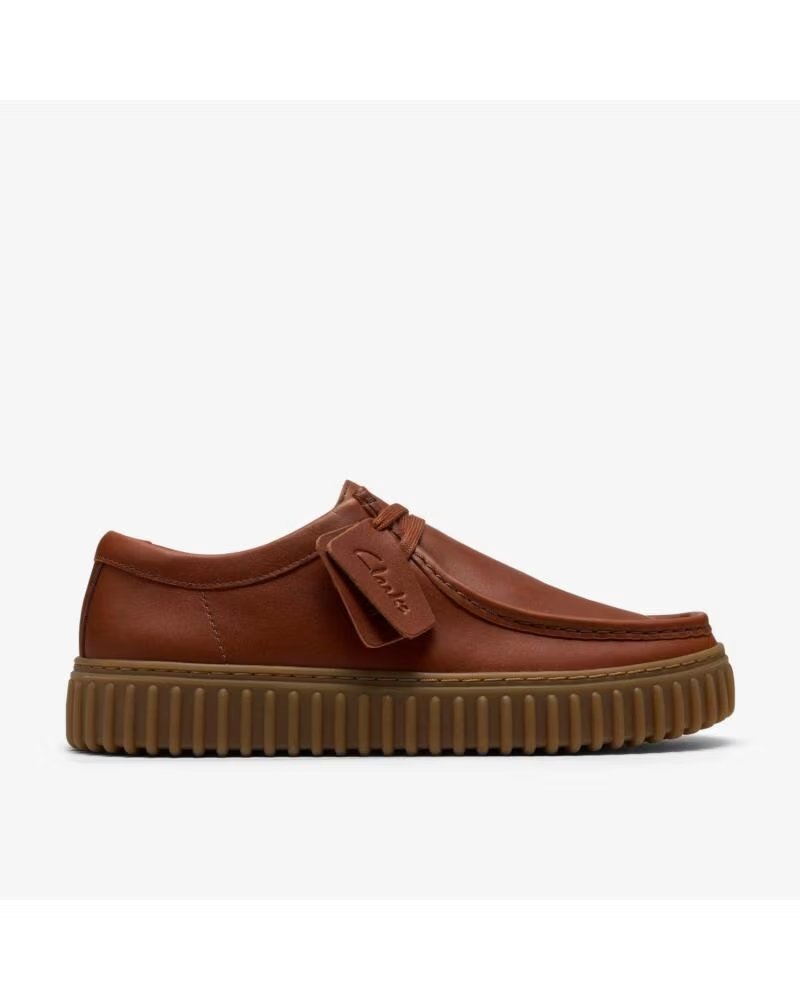 Clarks Zapatos Torhill Lo Cuero Marrón Varios Colores