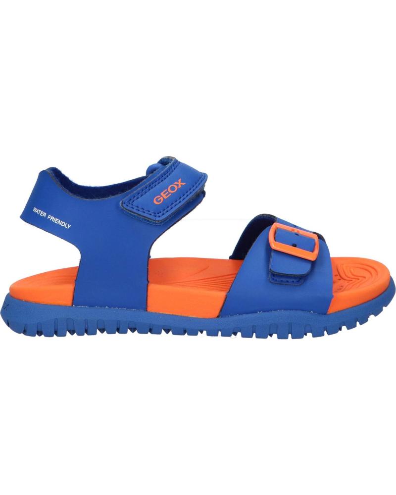 Sandalias de Niño GEOX J35HMA 000BC J SANDAL FUSBETTO C0685 ROYAL-ORANGE