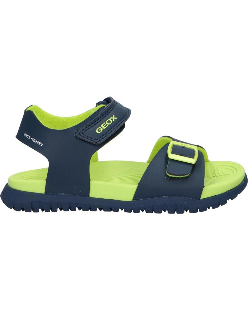 Sandalias de Niño GEOX J35HMA 000BC J SANDAL FUSBETTO C0749 NAVY-LIME