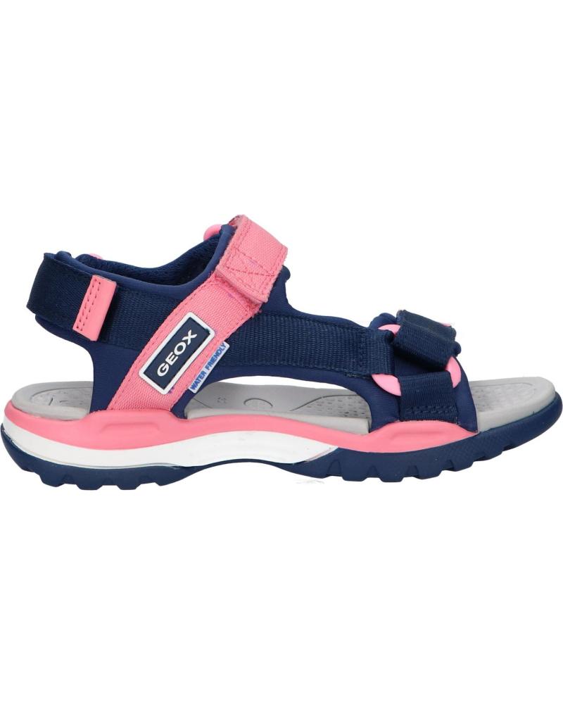 Sandalias de Niña GEOX J150WA 01511 J BOREALIS CF47Q NAVY-LT CORAL