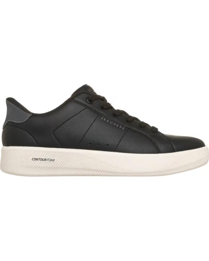 Skechers Sneakers Hombre Arch Fit Court Break Single Vented Negro