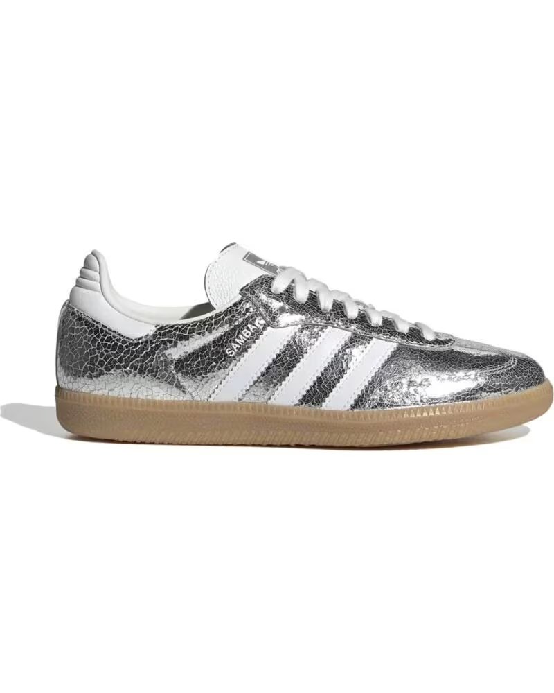 Adidas Zapatillas Mujer Samba Og W JR0035 Plateado