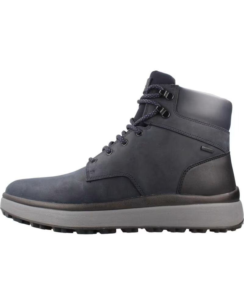 Geox Botines Hombre U36FZC 0FF50 Azul C0045