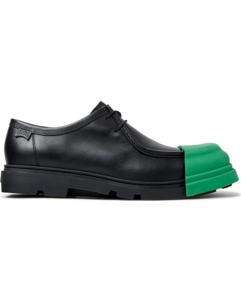 Zapatos Camper K100872 Junction Hombre Negro y Verde NEGROVERDE033 – imagen 4