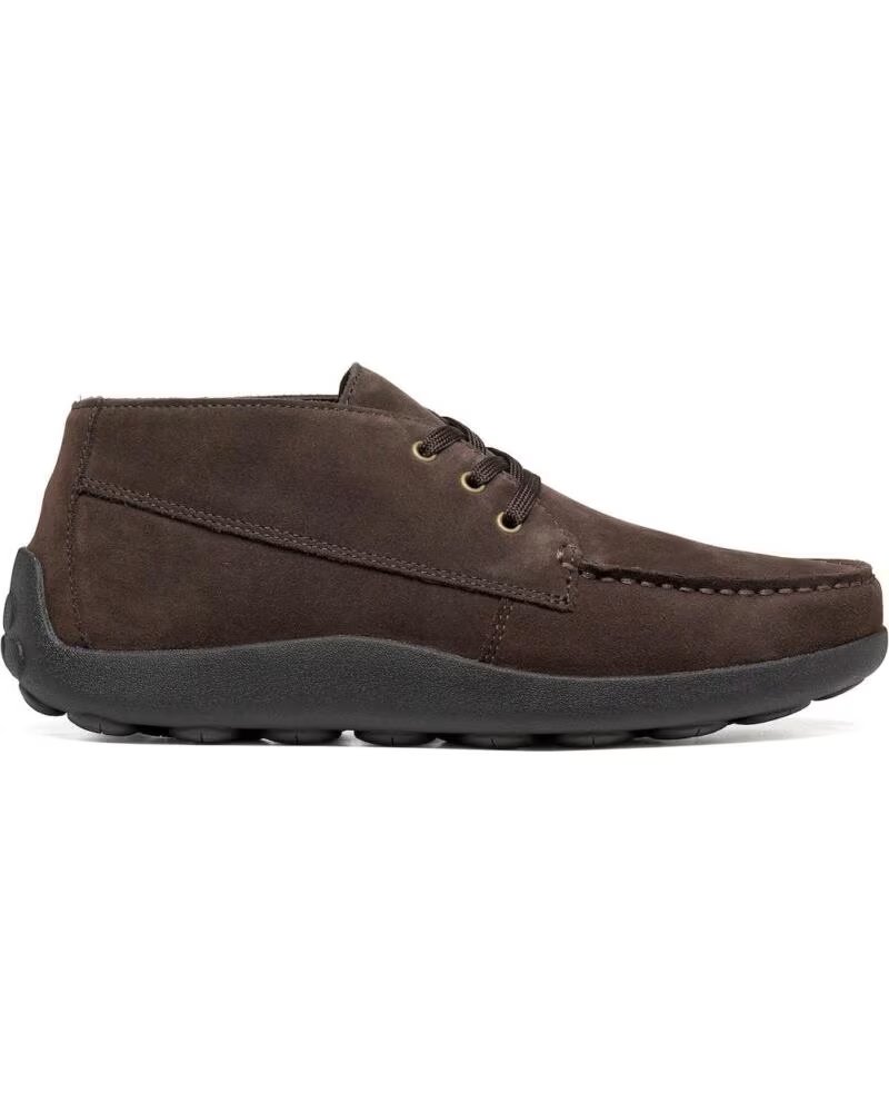 Geox U Spherica EC14 Mocasín Botín Ante Chocolate U66HLA C6005 Varios Colores