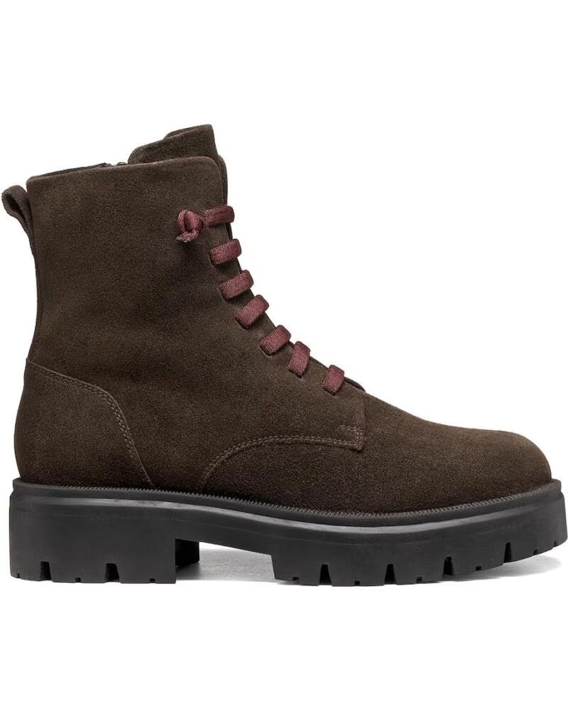 Geox D Klargena Botin Ante Chocolate Mujer D6810A C6005 Varios Colores
