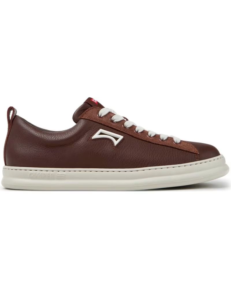 Kappa K101052 Fw Runner Zapatillas de Piel para Hombre Marrón