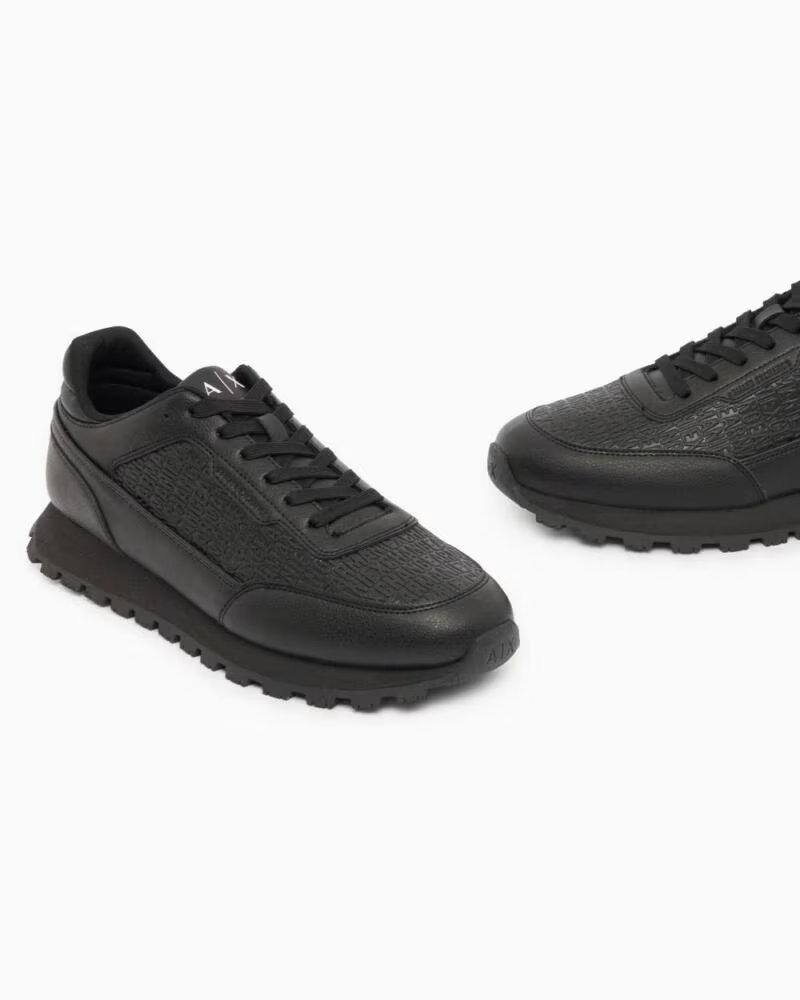 Armani Exchange Sneakers Negras Negro