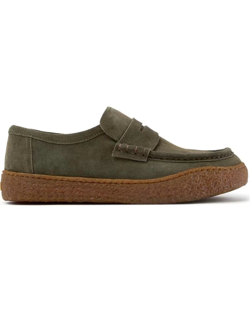 Camper K101135 Peu Terreno Mocasines para Hombre VERDE004