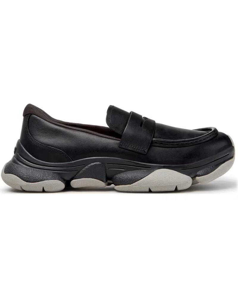 Mocasines para Hombre Camper K101142 Karst Kappa NEGRO001