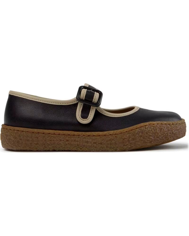 Camper Bailarinas k201825 negro_009 para mujer