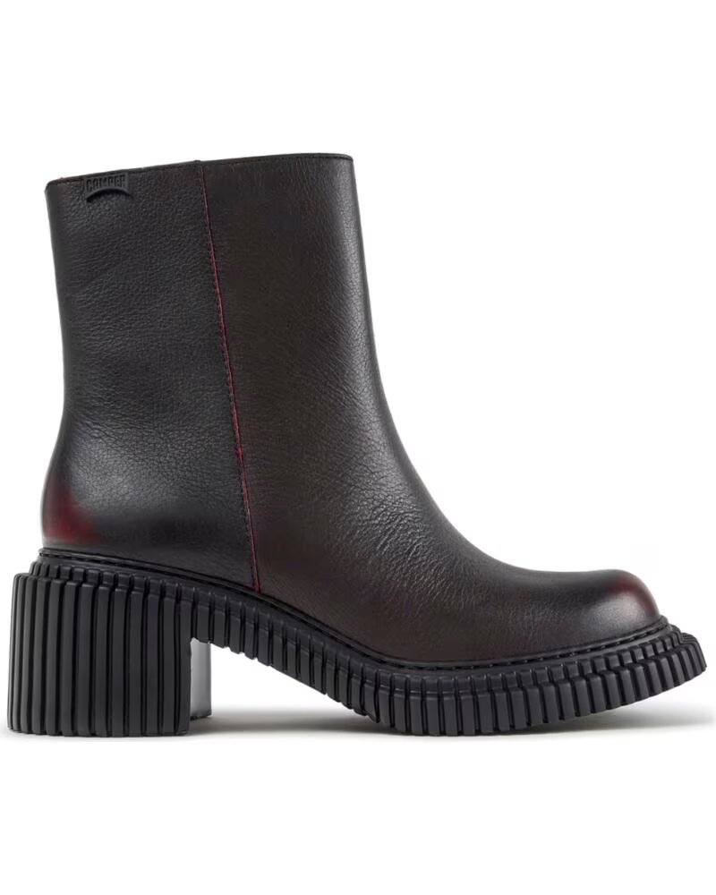 Botines de Piel K400804 Pix London NEGRO005
