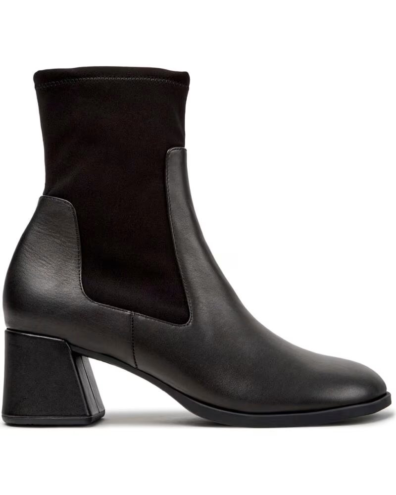 Camper K400836 Kora Botines de Tacón Negro