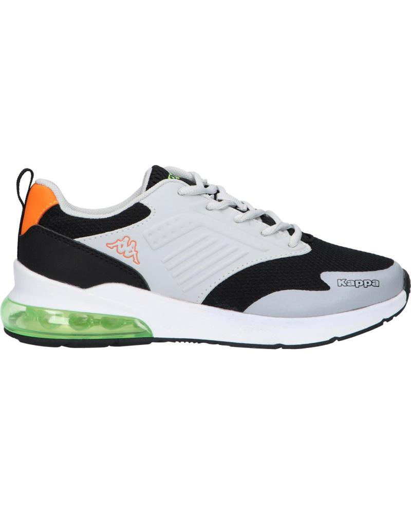 Zapatillas deporte de Mujer y Niña y Niño KAPPA 351F8RW MYAGI A2F GREY LT-BLACK-ORANGE