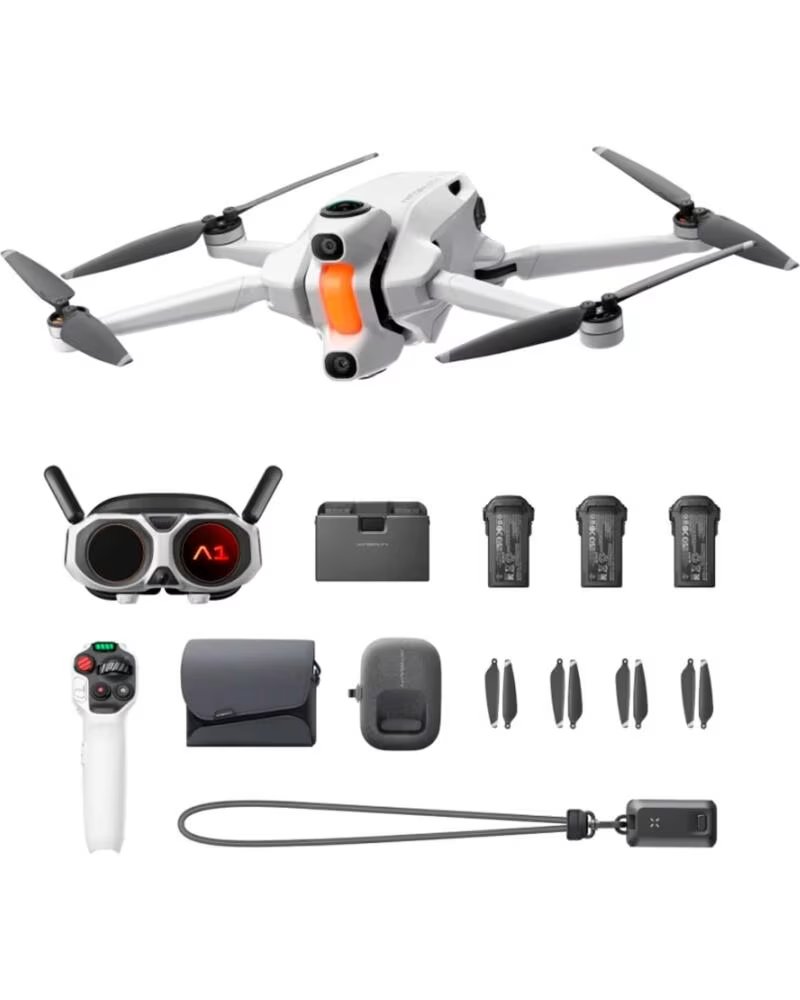 INSTA360 Antigravity A1 Dron Kit Explorer 8k 360 Blanco White