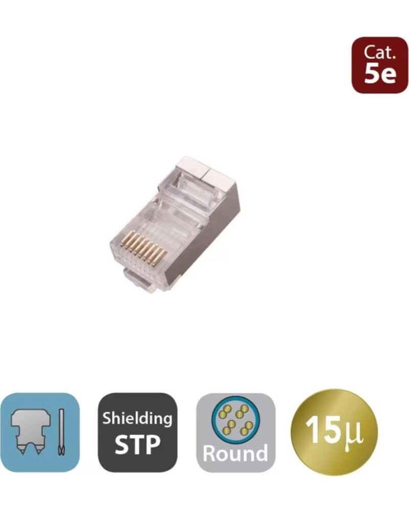 Wp European Cabling Solution Conector RJ45 Wpc - Mdp 882 5f R15 Cat 5e Macho