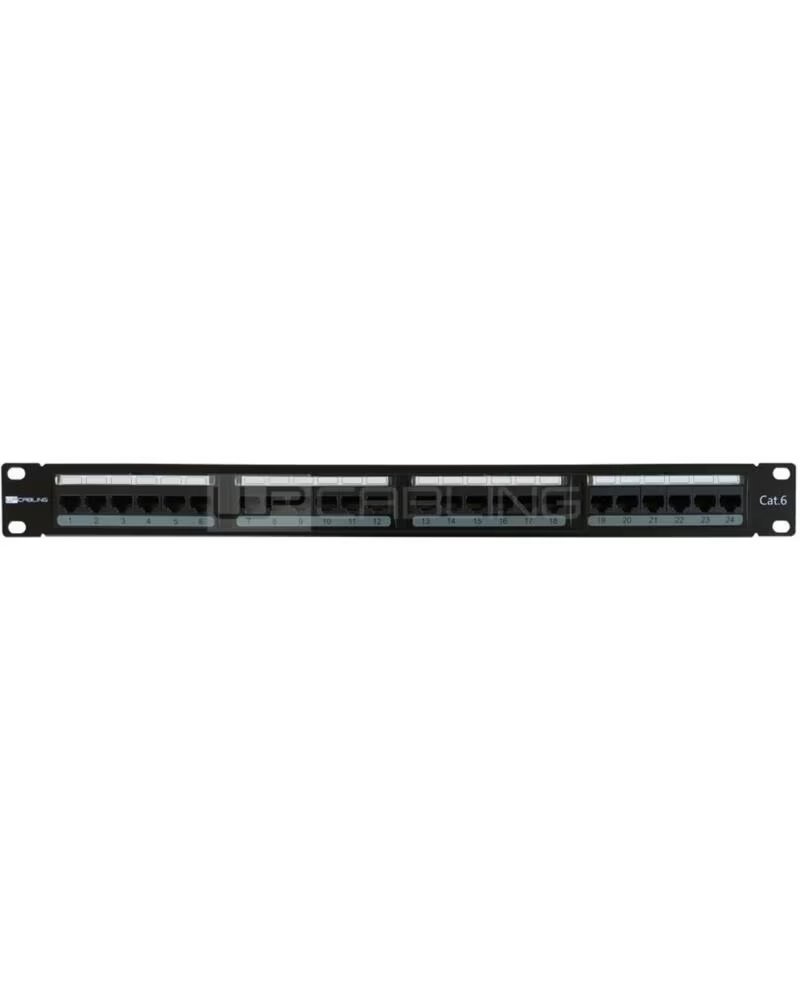 Wp European Cabling Solution Patch Panel 1u 19 Pulgadas 24 Puertos Utp Cat 6 WPC-PAN-6AU-24