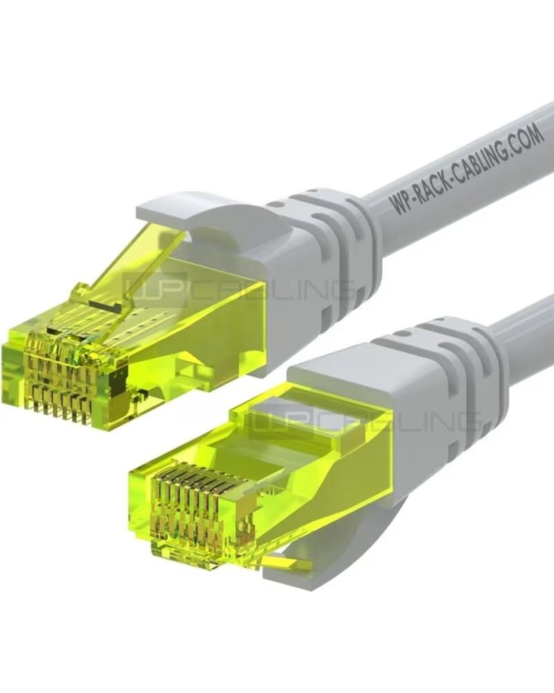Wp European Cabling Solution Cable de Red Latiguillo RJ45 U - Utp Cat 6a 1m Gris WPC-PAT-6AU010